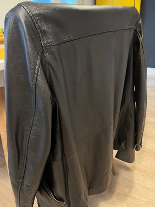 Chaqueta Cuero Polo Club Marrón Talla L