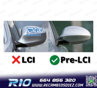 CARCASAS ESPEJOS RETROVISORES BMW E90 E92 E82 E88 E91 E93 05