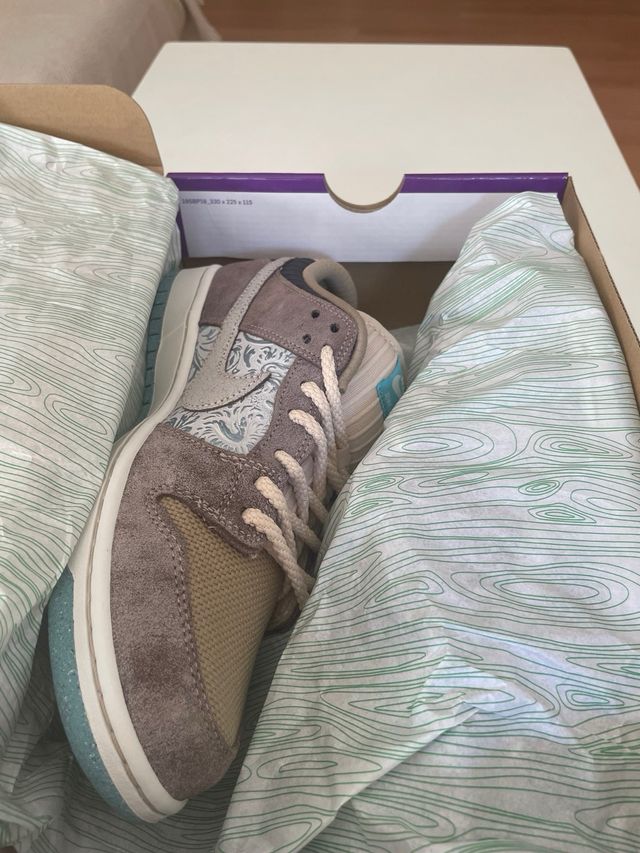 Nike SB Dunk Low Pro PRM Marrón Azul