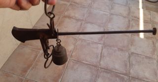Balanza romana antigua (pesa hasta 16kg)