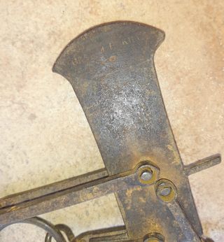 Balanza romana antigua (pesa hasta 16kg)