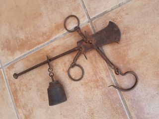 Balanza romana antigua (pesa hasta 16kg)