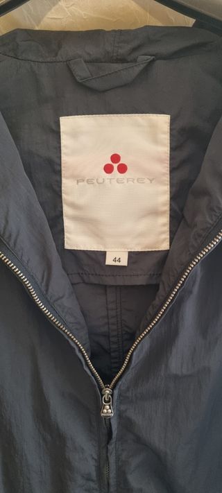 Peuterey Impermeabile Corto Blu Taglia 44