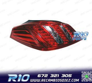 PILOTO IZQ PARA PEUGEOT 508 BERLINA 11-14 LED BLANCO ROJO