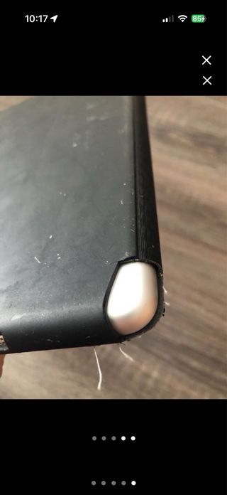 iPad Air Blanco con funda