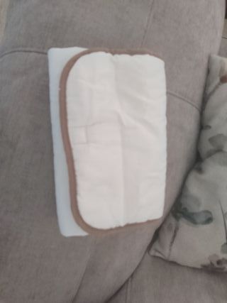 Bolso cambiador bebé blanco