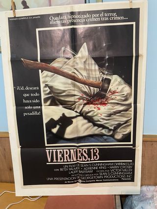 Cartel Cine Viernes 13
