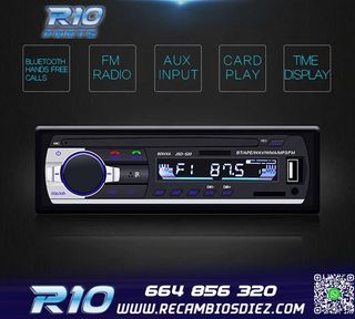 RADIO 1DIN BLUETOOTH MP3 USB SD AUX