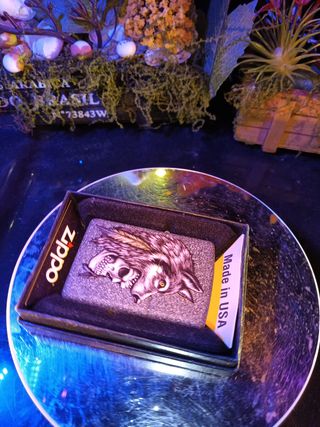 Zippo Lobo Indio Original