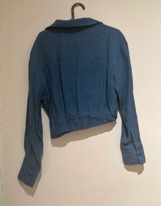 Camisa Zara Talla S Azul