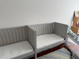 Cuna IKEA SUNDVIK Gris