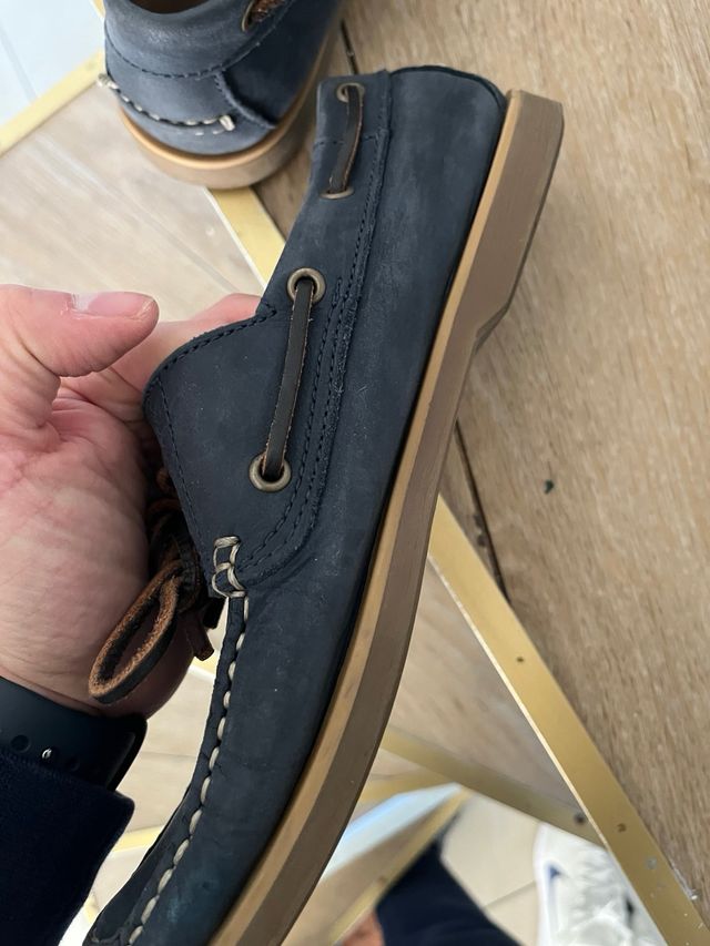 Scarpe da barca Lumberjack blu scuro