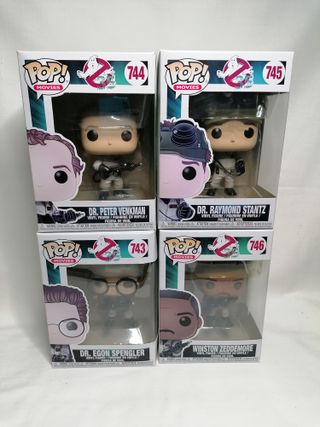 Funko Pop! Ghostbusters (4 figuras)