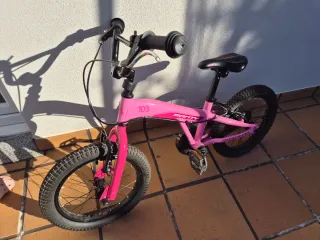 Bicicleta infantil Monty 103 rosa