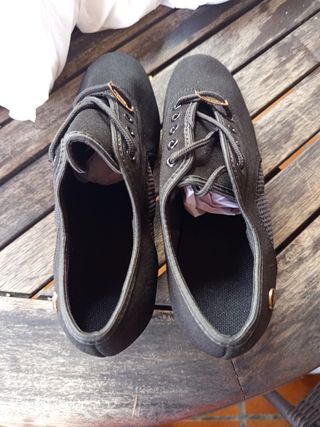 Zapatillas baile latino mujer negras