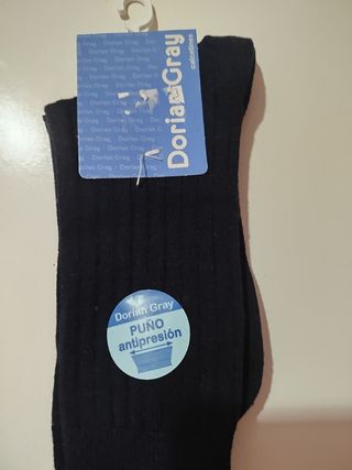 Calcetines Dorian Gray Azul Marino T. 35/37