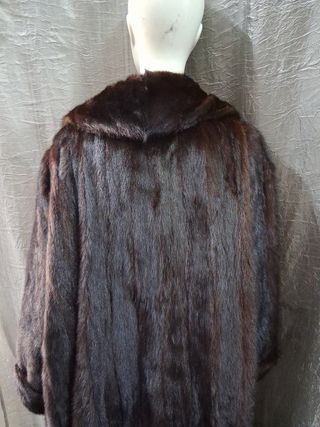 Cappotto in vera pelle di vis one donna taglia 60