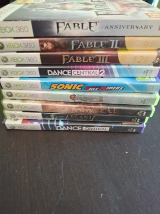 Xbox 360 Juegos: Fable, Sonic, Dance Central