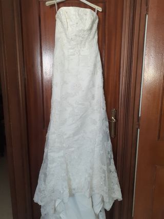 Vestido de Novia Pronovias Blanco roto.