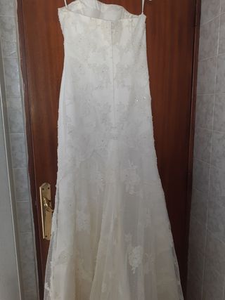 Vestido de Novia Pronovias Blanco roto.