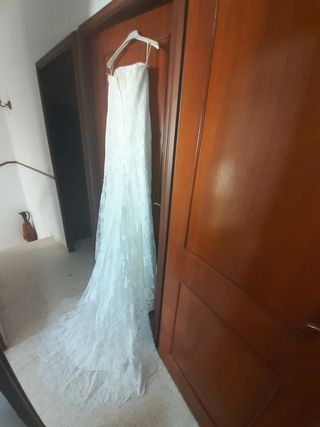 Vestido de Novia Pronovias Blanco roto.