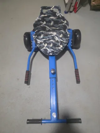 Hoverboard con Silla Azul