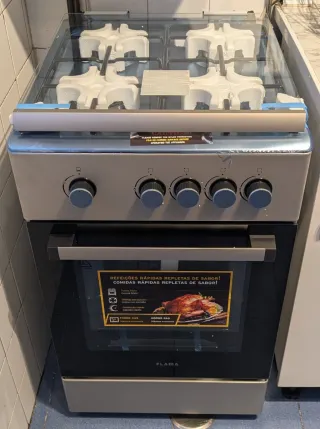 Cocina de gas butano Flama