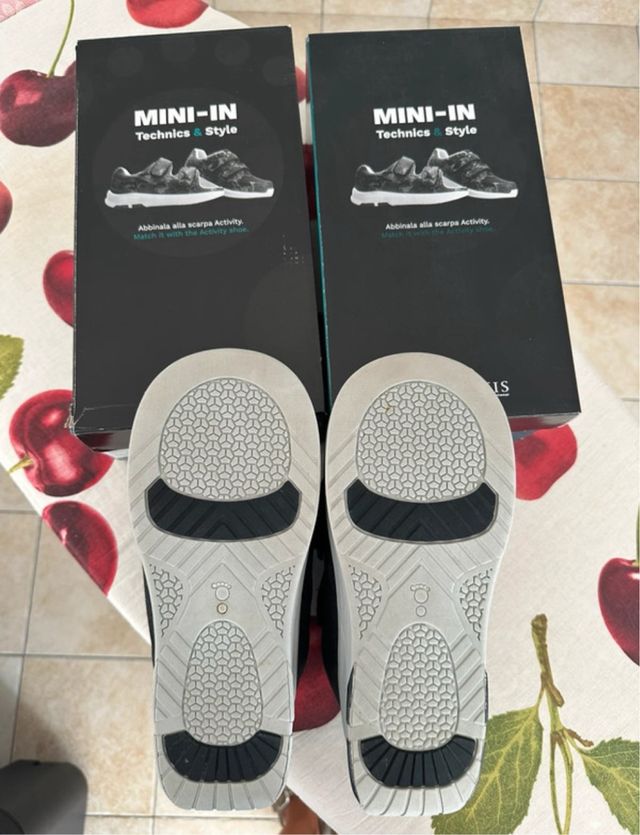 Mini In: Scarpe post intervento nere (unisex)