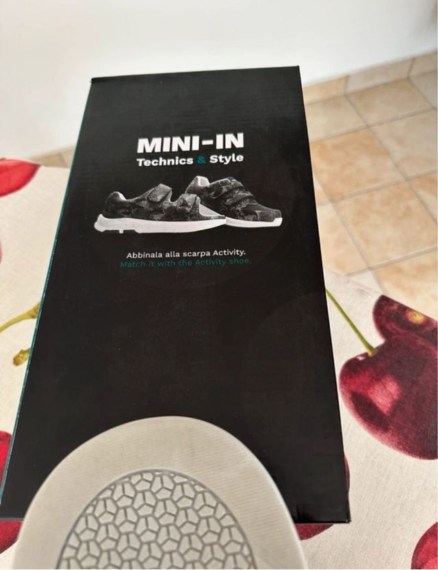 Mini In: Scarpe post intervento nere (unisex)