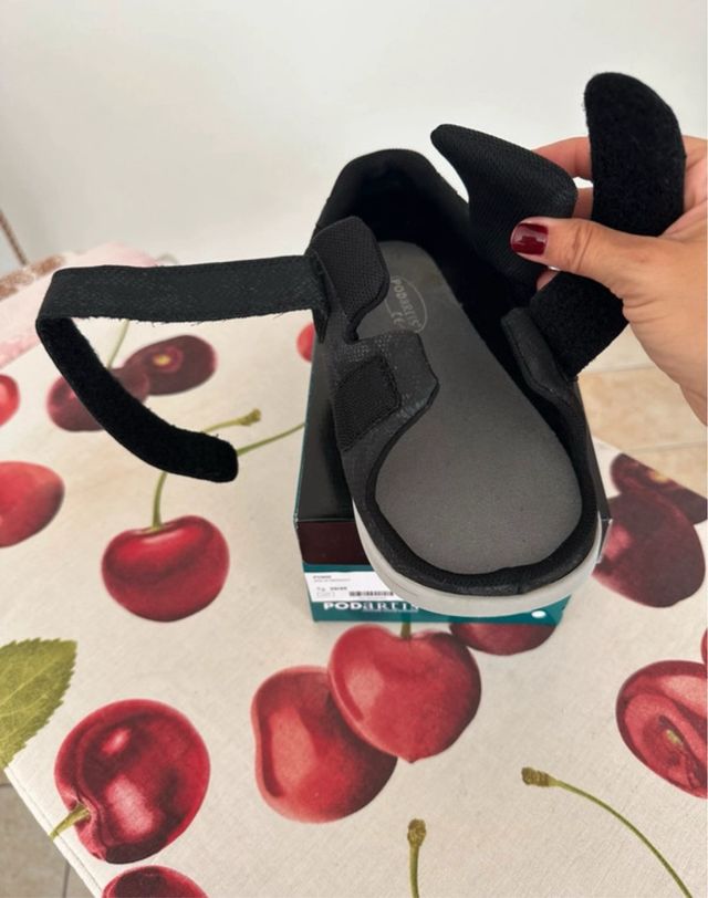 Mini In: Scarpe post intervento nere (unisex)