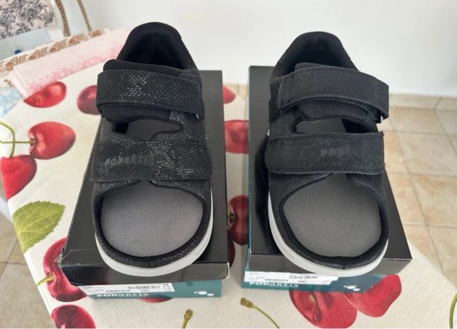 Mini In: Scarpe post intervento nere (unisex)