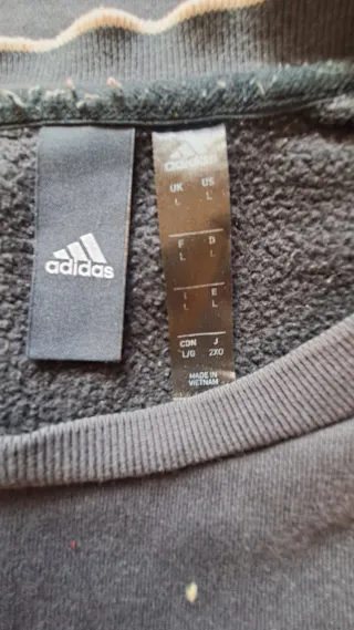 Sudadera Adidas Negra Talla L