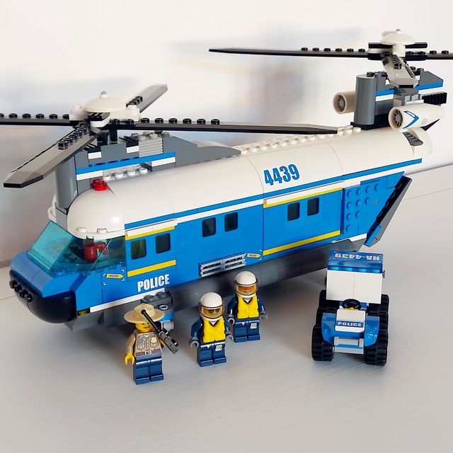 Lego 4439 - Elicottero della Polizia Usato