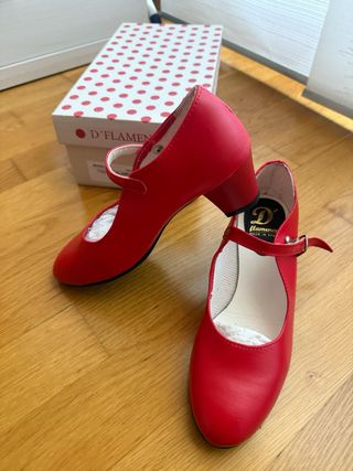 Zapatos Flamenca Niña Talla 36
