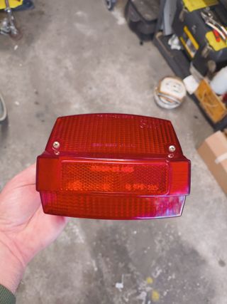 Fanale posteriore Vespa PX rosso