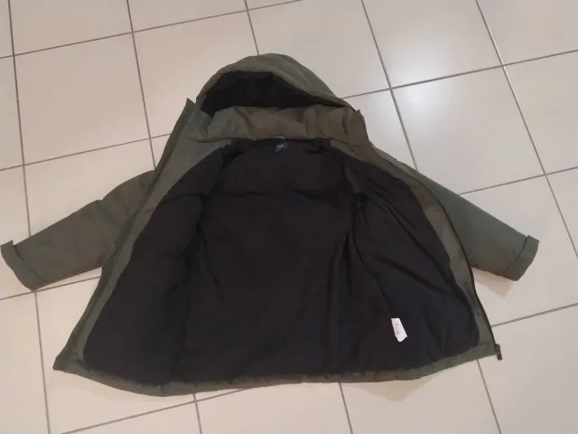 Giubbino invernale bambino verde