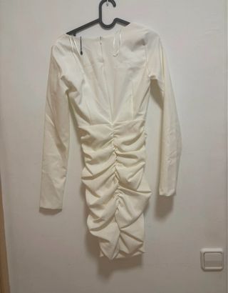 Vestido Zara Blanco Talla XS Nuevo