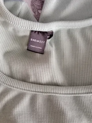Lote 4 Camisetas Manga Larga Stradivarius y SHEIN 