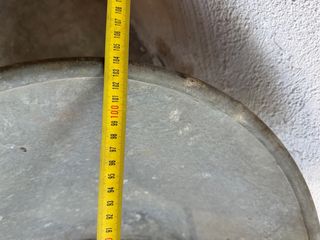 Bañera antigua zinc