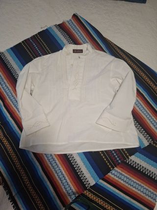 Camisa fallero niño Ely Llorca blanca
