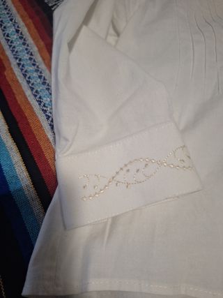Camisa fallero niño Ely Llorca blanca
