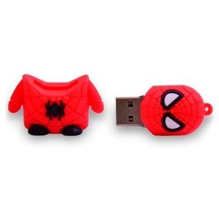 LOTE 3 MEMORIAS USB SUPERHEROES