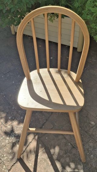 Trona infantil de madera
