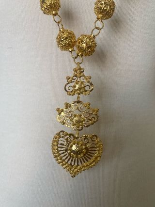 Collar Charro Dorado. Charra Salamanca