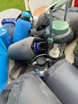 Set de acampada completo