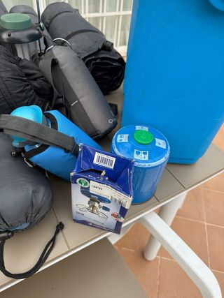 Set de acampada completo