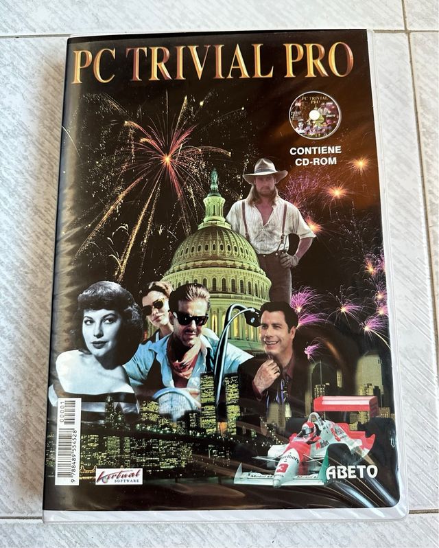 PC Trivial Pro Juego CD-ROM coleccionista