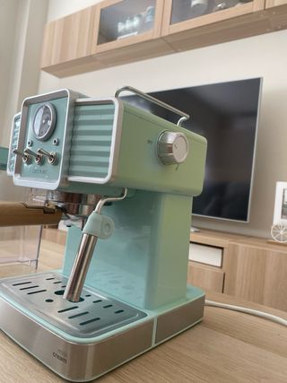 Cafetera Cecotec Vintage Azul Celeste