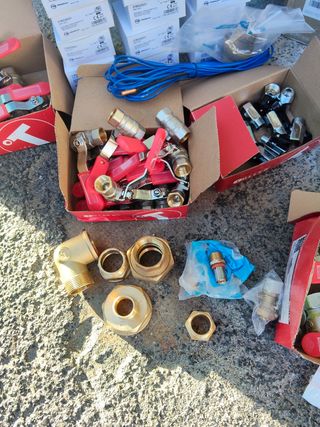 Material fontanería: Válvula mariposa DN50