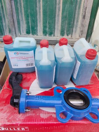 Material fontanería: Válvula mariposa DN50